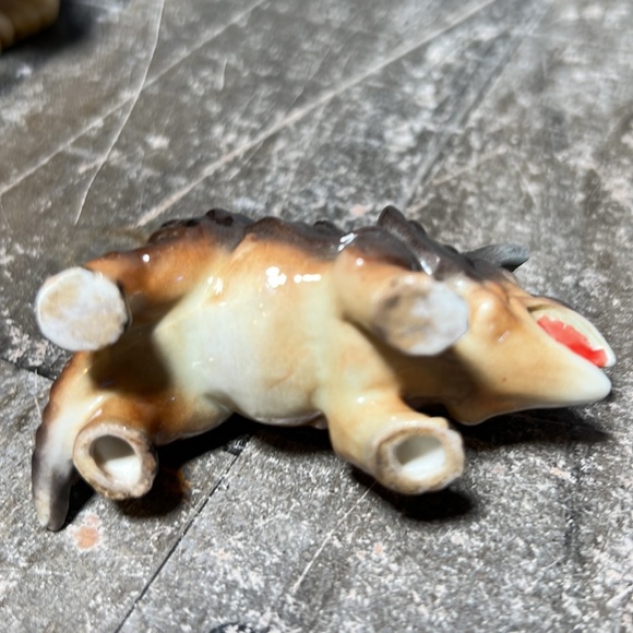 Vintage Newcrest Hand Painted Lion and Friend Made in Japan - Picture 11 of 11